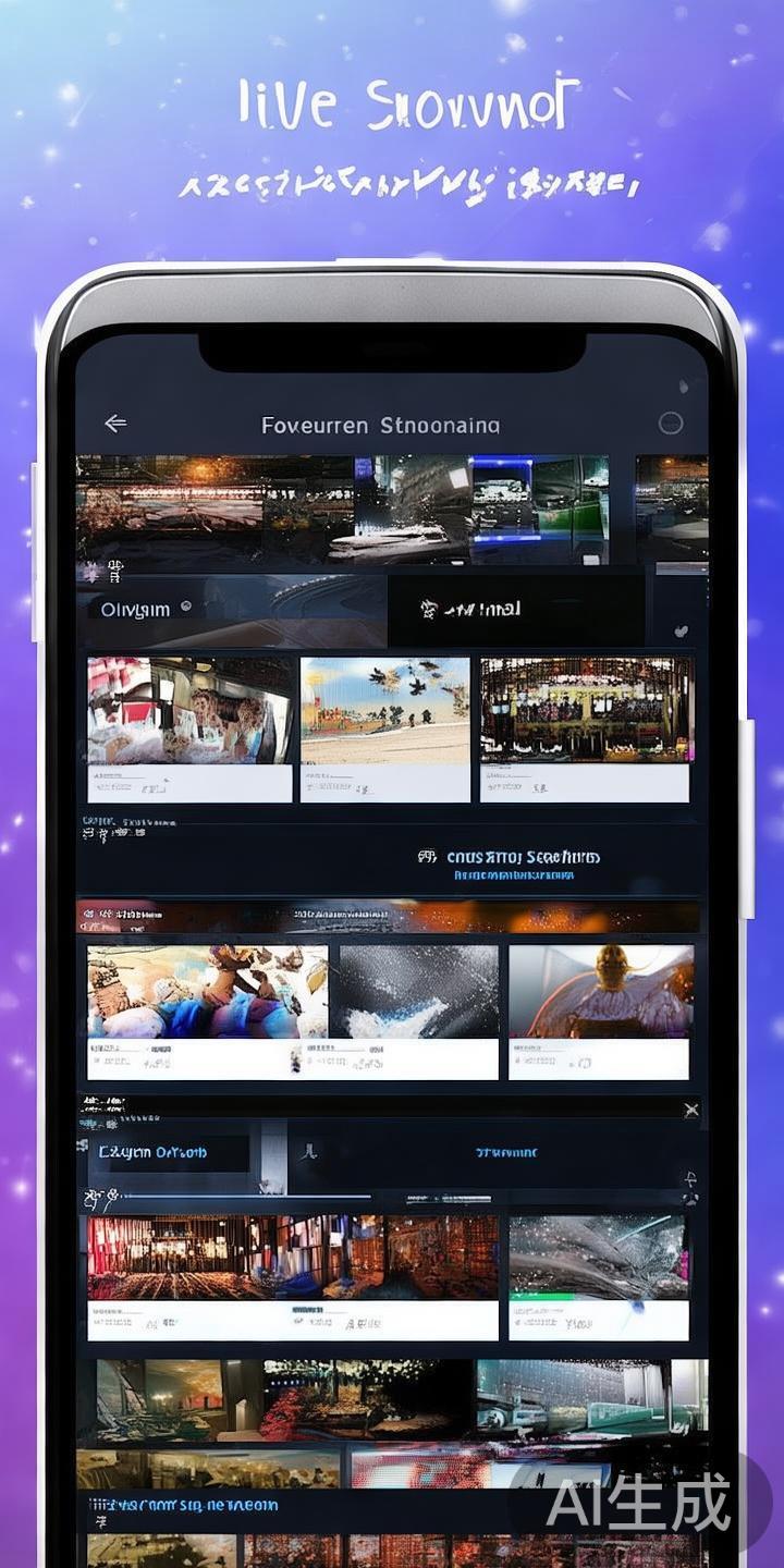 点击感兴趣的直播链接，即可进入直播页面。界面布局清